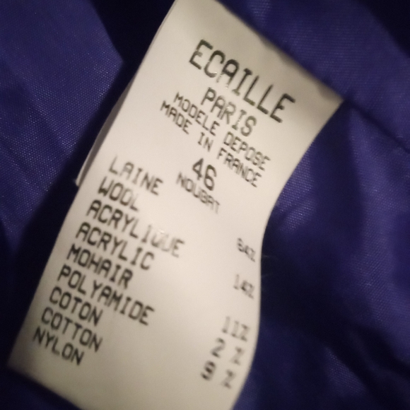 Ecaille Paris Wool Coat - Picture 4 of 4